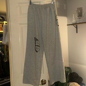 Grey sweatpants